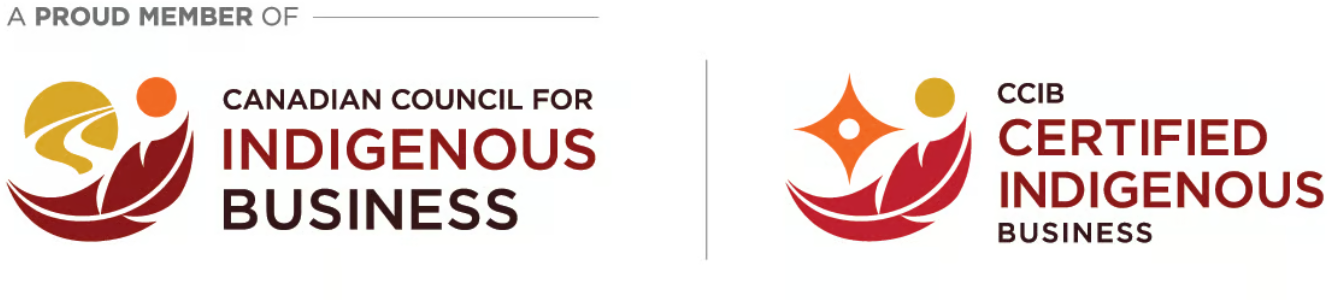A proud member of the Canadian Council for Indigenous Business - CCIB Certified Indigenous Business
